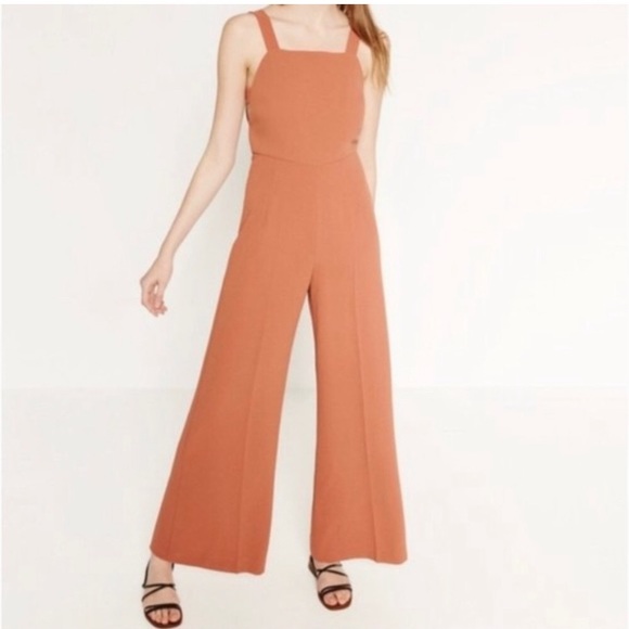 ZARA WIDE LEG JUMPSUIT - Picture 5 of 7